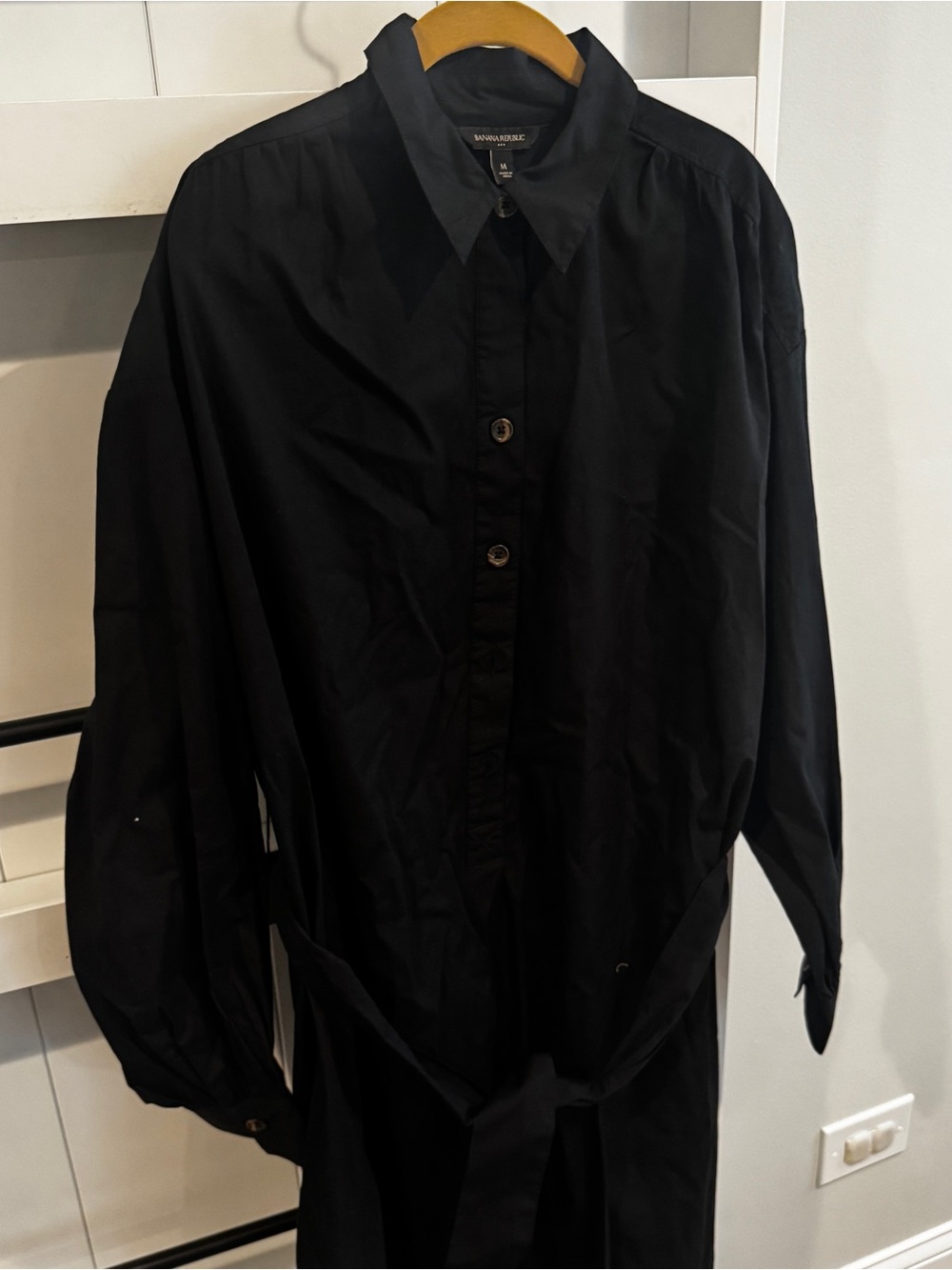 Banana Republic Black Midi Dress